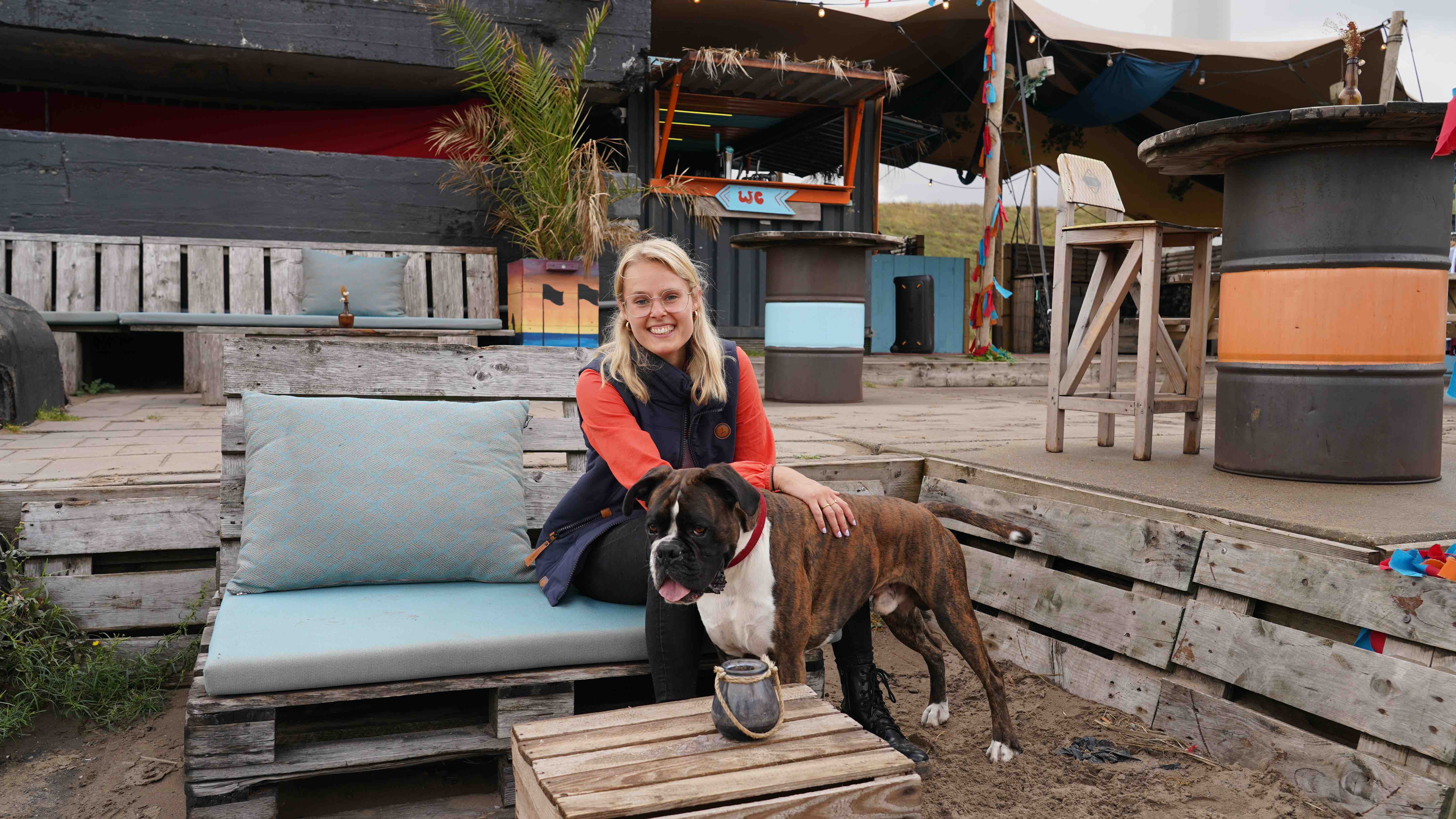 Trainers Heidi en Maureen en uber puber Boxer Toby